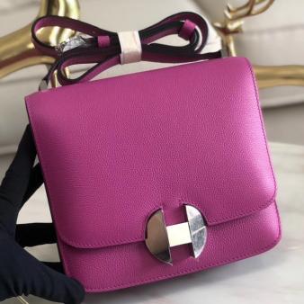 Hermes 2002 Bag 20cm In Magnolia Evercolor Calfskin