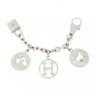 Hermes Breloque Bag Charm in Silver