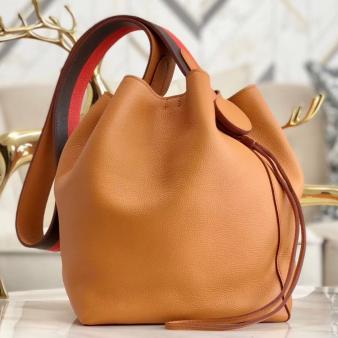 Hermes Licol 17cm Bag in Tan Evercolor Calfskin