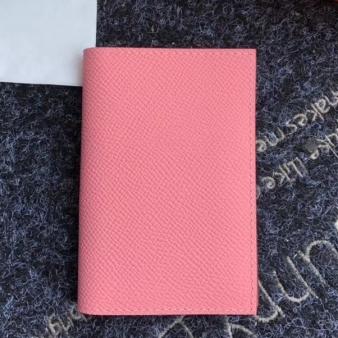 Hermes MC² Euclide Card Holder in Epsom Leather Pink