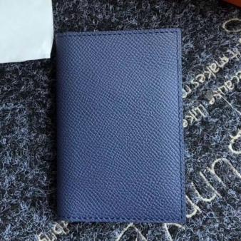 Hermes MC² Euclide Card Holder in Epsom Leather Sapphire