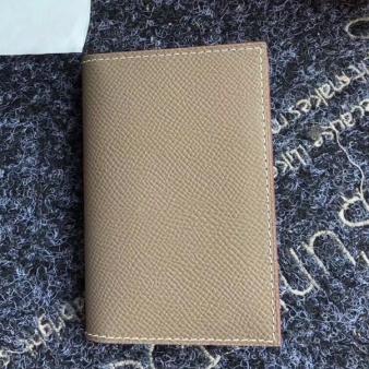 Hermes MC² Euclide Card Holder in Epsom Leather Taupe