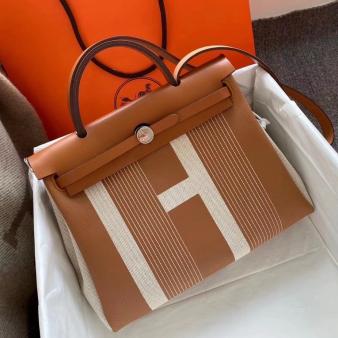 Hermes Sac Herbag Zip 31 Retourne Bag in H Vibration